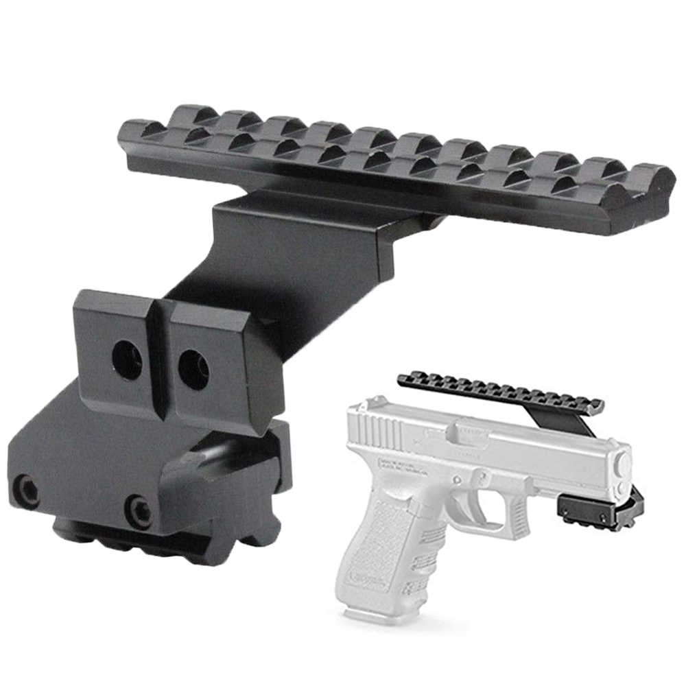 Universal Pistol Picatinny Rail Mount Accessories Metal Bracket Rail