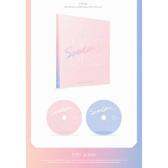 SEALED Seventeen Shining Diamond store DVD