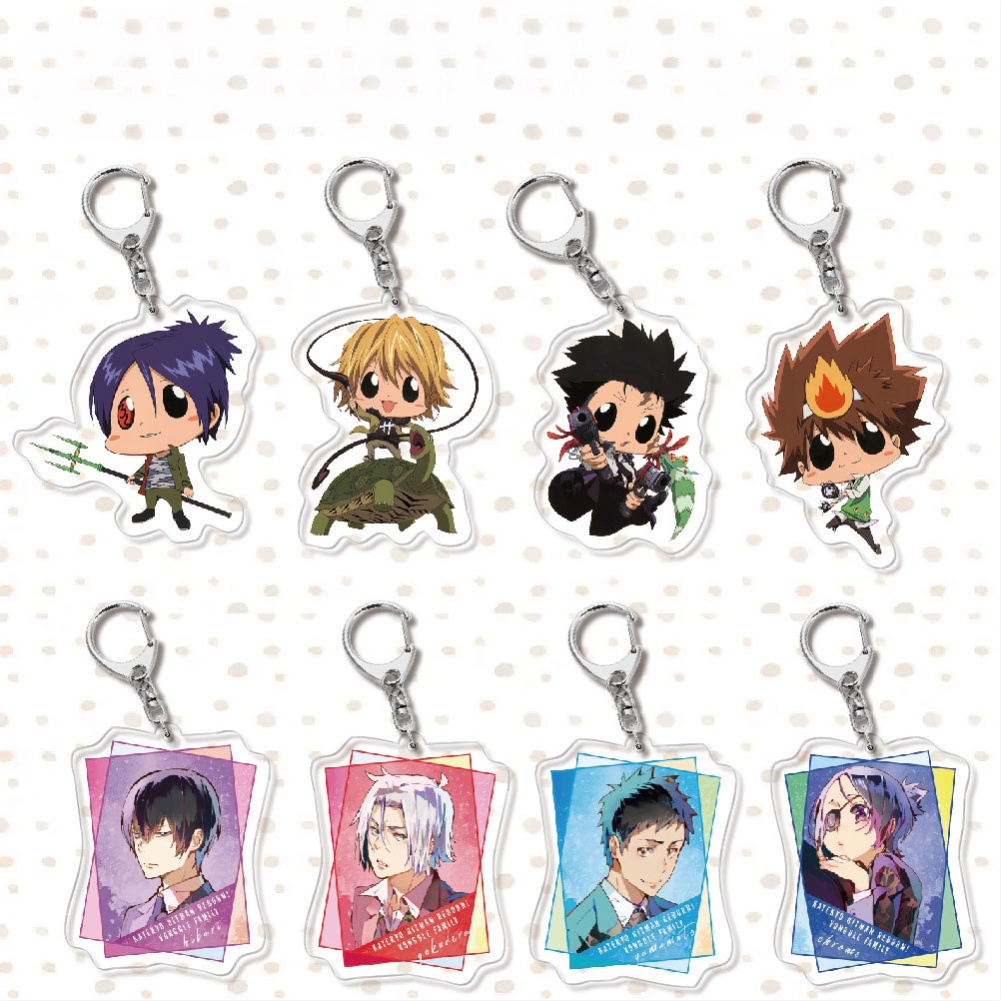 Katekyo Hitman Reborn Anime Collection Keychain Sawada Tsunayoshi ...