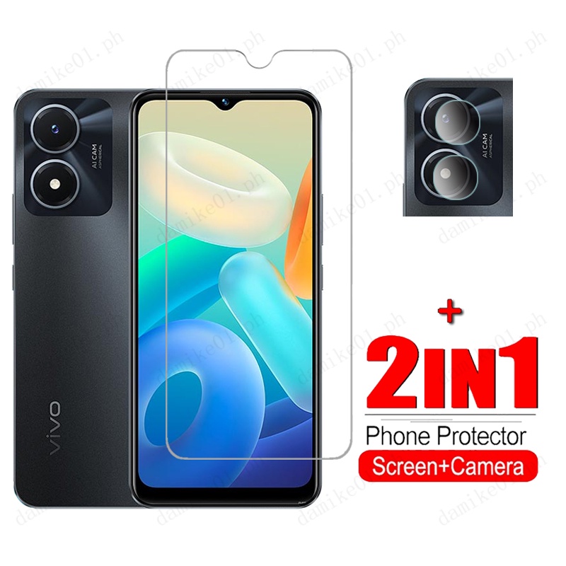 Vivo Y02s Tempered Glass Film For Vivo Y01 Y15A Y15s Y12A Y12s Y33s Y20