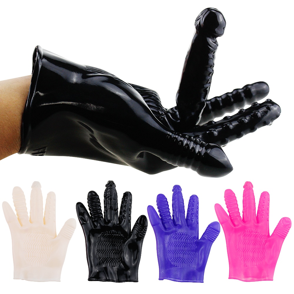 sex Gloves Fingering Dildo Masturbation Erotic Vagina Stimulator  Self-comforting Breast Nipple Massa | Shopee Philippines