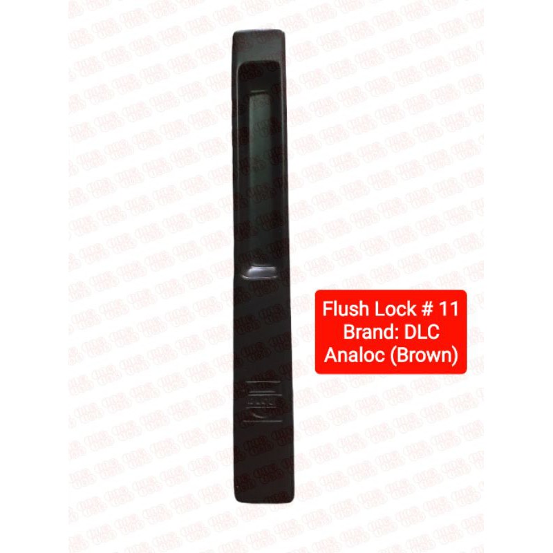 DLC Flush Lock #10 / #11 / #12 / #13 for Sliding Glass Door & Window (A ...
