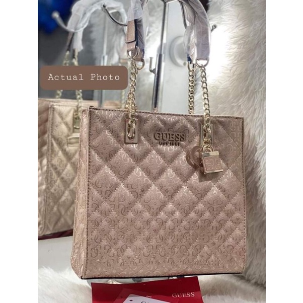 Guess bag rose on sale gold