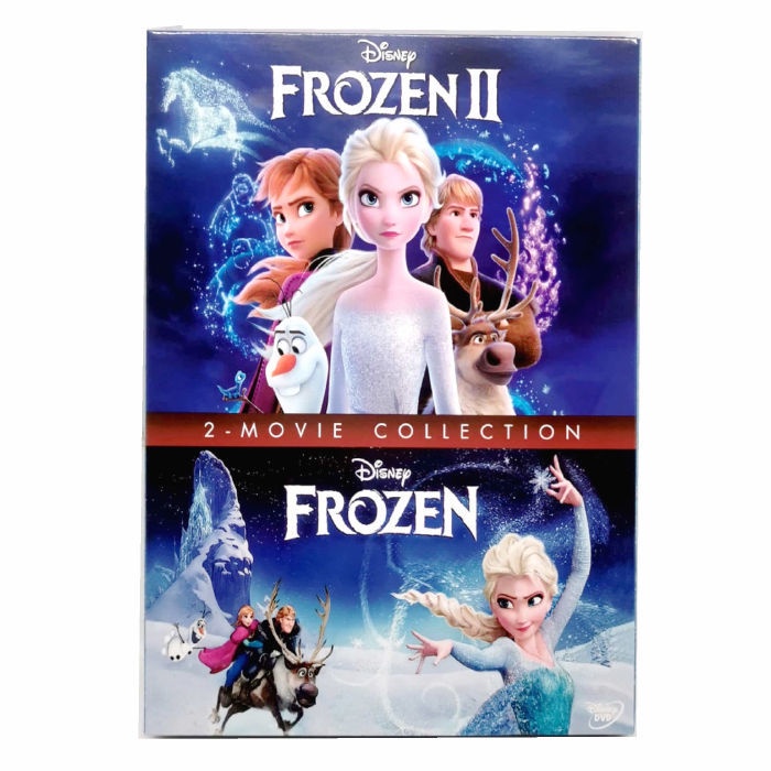 Frozen 1-2 Movie 2DVD Hd Pure English Version Cartoon Hot Sale | Shopee ...