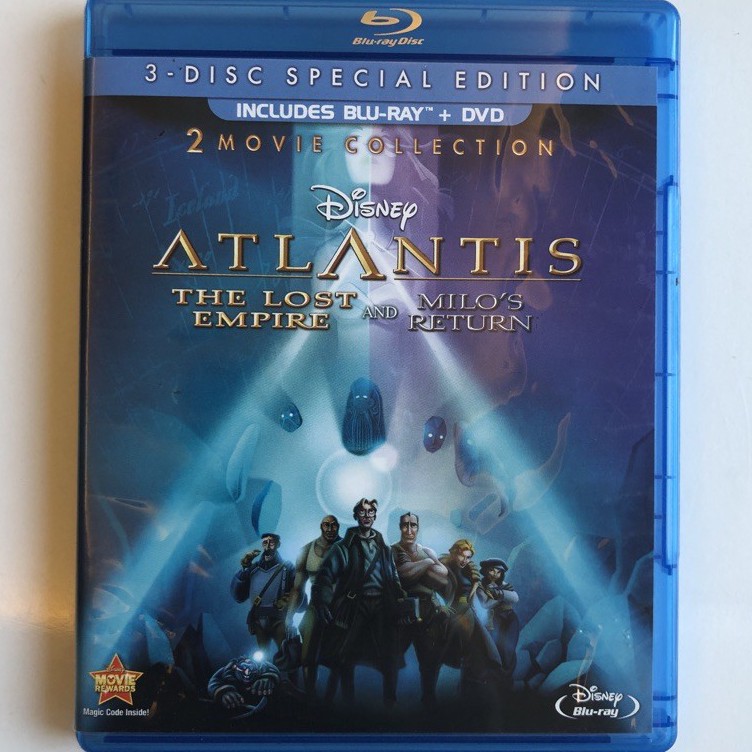 Atlantis 2 Movie Collection Blu-ray (3-Disc Special Edition ) | Shopee ...