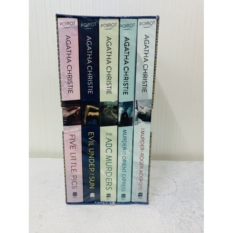 Agatha Christie 5 Books Box Set (The Best Of Poirot)