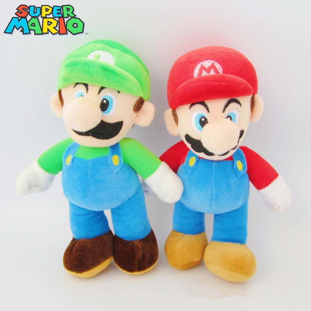 Game Super Mario Bros Figures Collectible Stuffed Soft Plush Stuffed ...