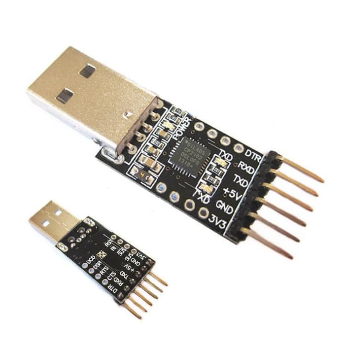 Cp2102 Ttl Uart Serial Converter Module With Dtr Pin | Shopee Philippines