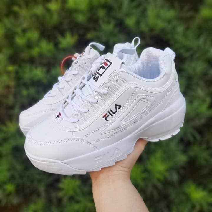 Cirkel marathon Gooey Fila White Shoes for Men and Women | Shopee Philippines