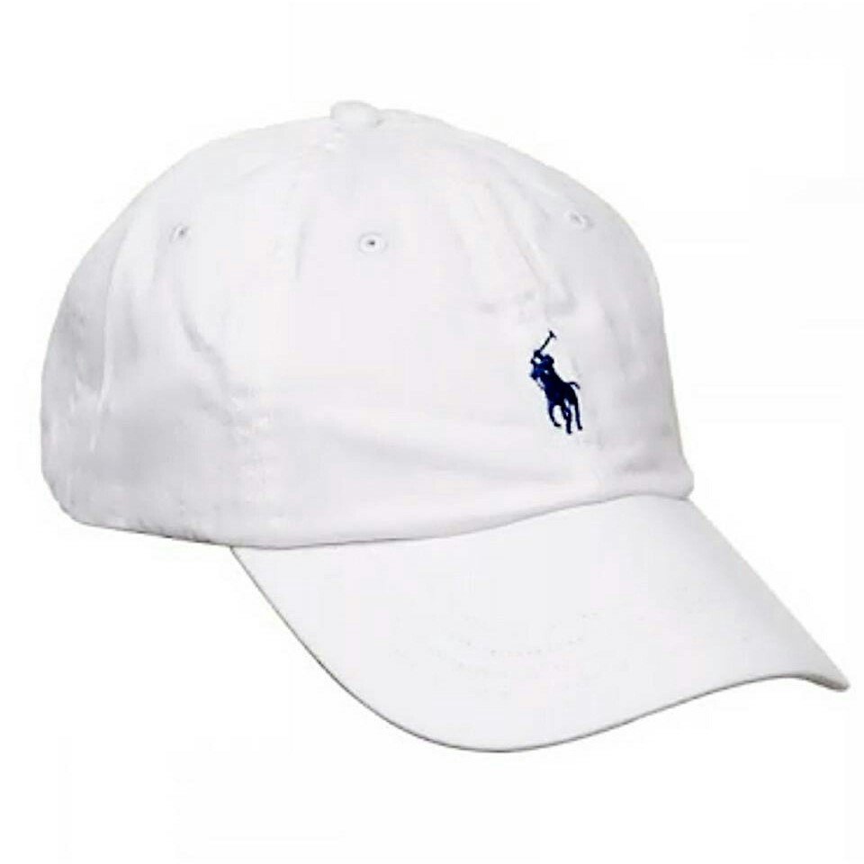 Polo white outlet cap