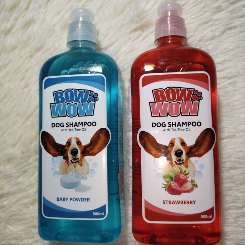 ↂBow Wow Dog Shampoo Fruity Scents With Tea Tree Oil 500Ml | Shopee ...