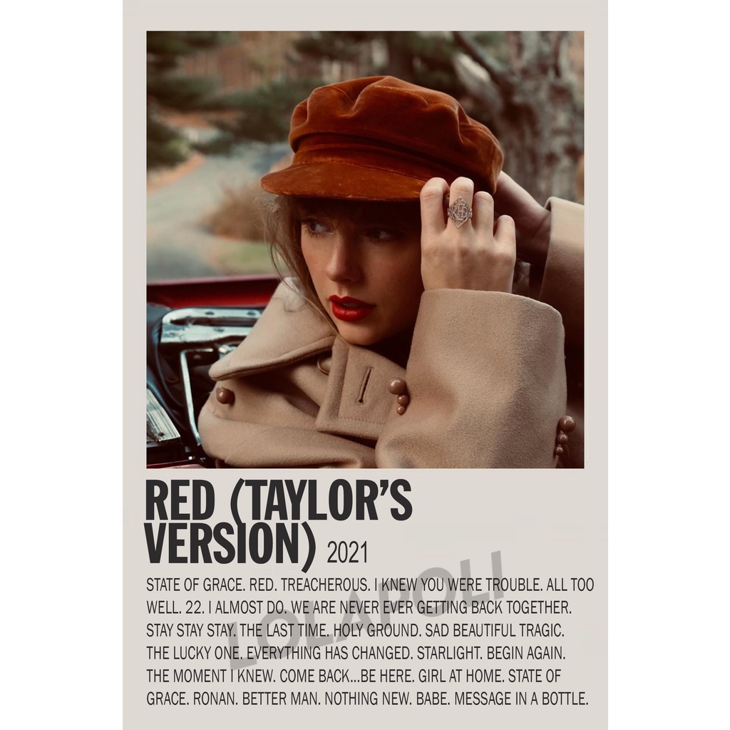 Taylor Swift- Red – House of Posters