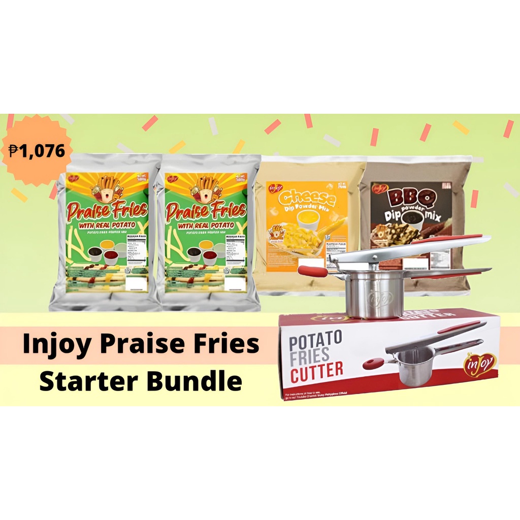 inJoy Praise Fries French Fries with Real Potato | Long Fries / French ...