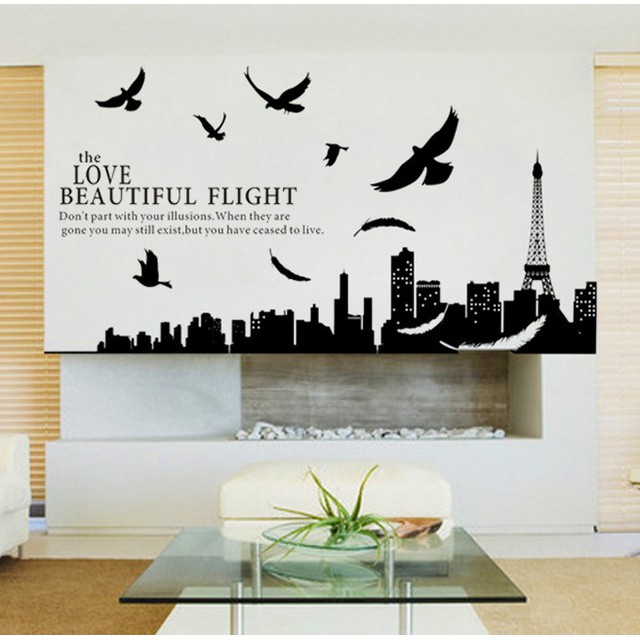 Uk 60x90cm BEAUTIFUL Flash Wall STICKER | Shopee Philippines