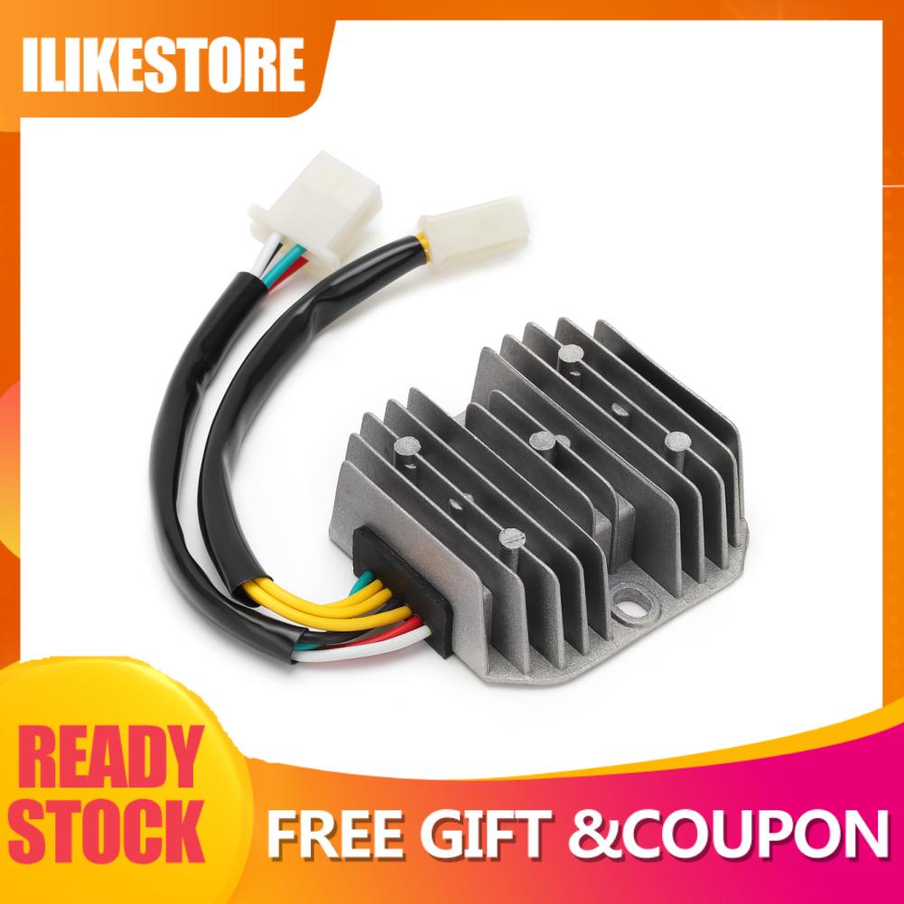Ilikestore Voltage Regulator Rectifier 7 Wires Dual‑Plug Aluminum Alloy ...