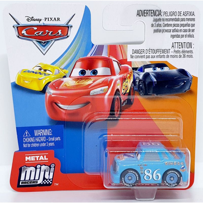 Disney Pixer Cars Mini Racers /Diecast Lightning McQueen Cars Mattel ...