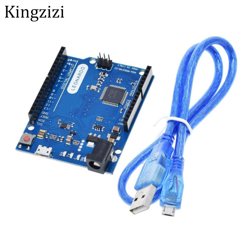 Leonardo R Microcontroller Atmega U Development Board With USB Cable Compatible For Arduino