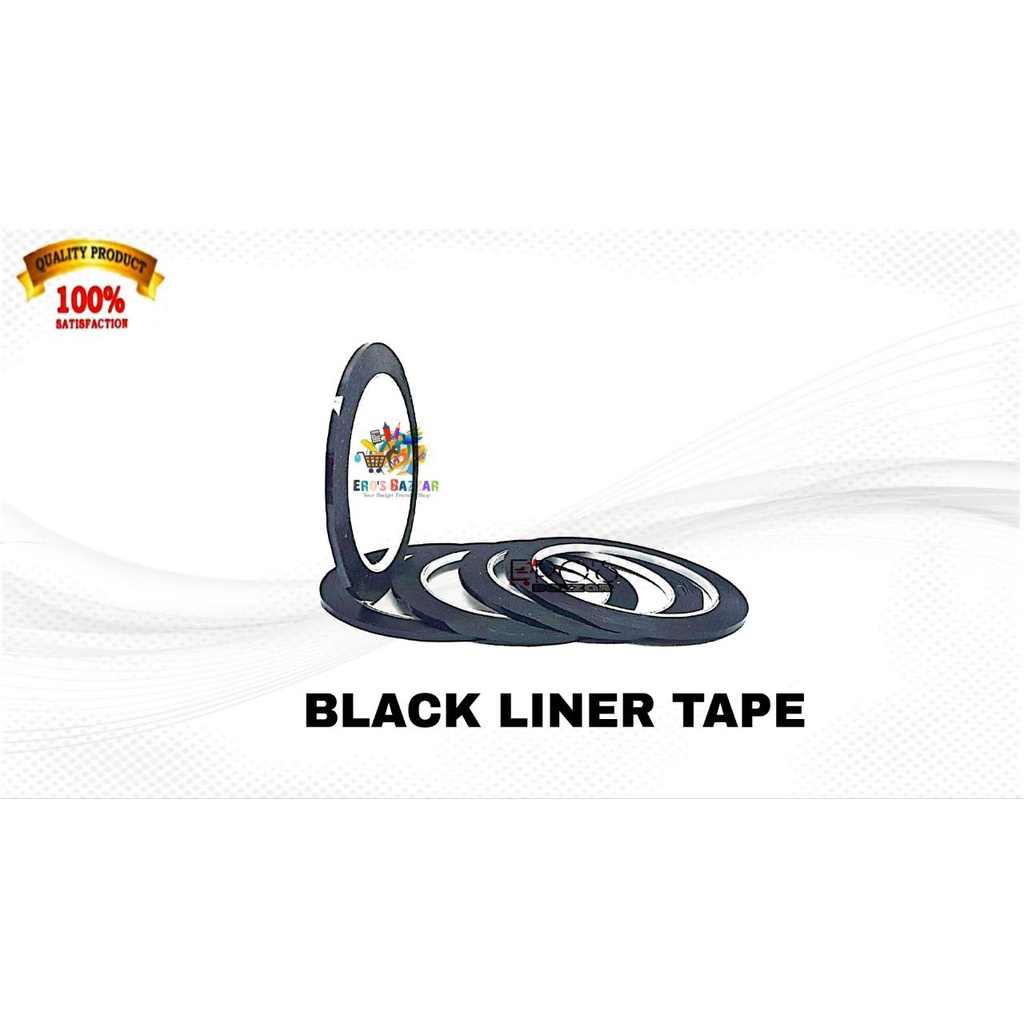Whiteboard Black Liner Tape /Marking Tapes Gridding Tape/ Art Artist