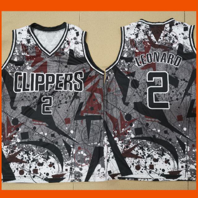 NBA LA Clippers Kawhi Leonard Editable Basketball Jersey Layout for Full  Sublimation Printing