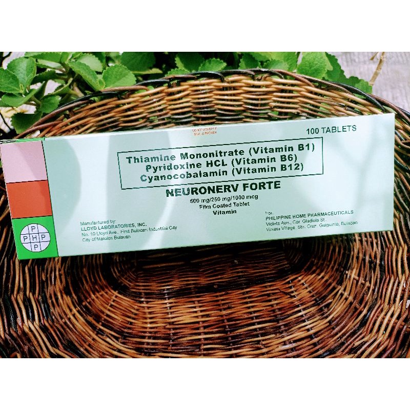 NEURONERV FORTE (Vitamin B1,B6,B12) higher dose Shopee Philippines