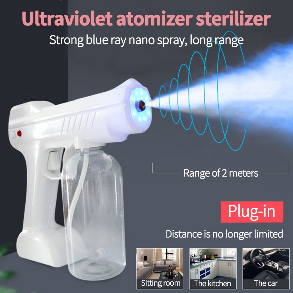 LT03Electric Cordless Fogger Disinfectant Steam Gun 800Ml Wireless Electric Sprayer