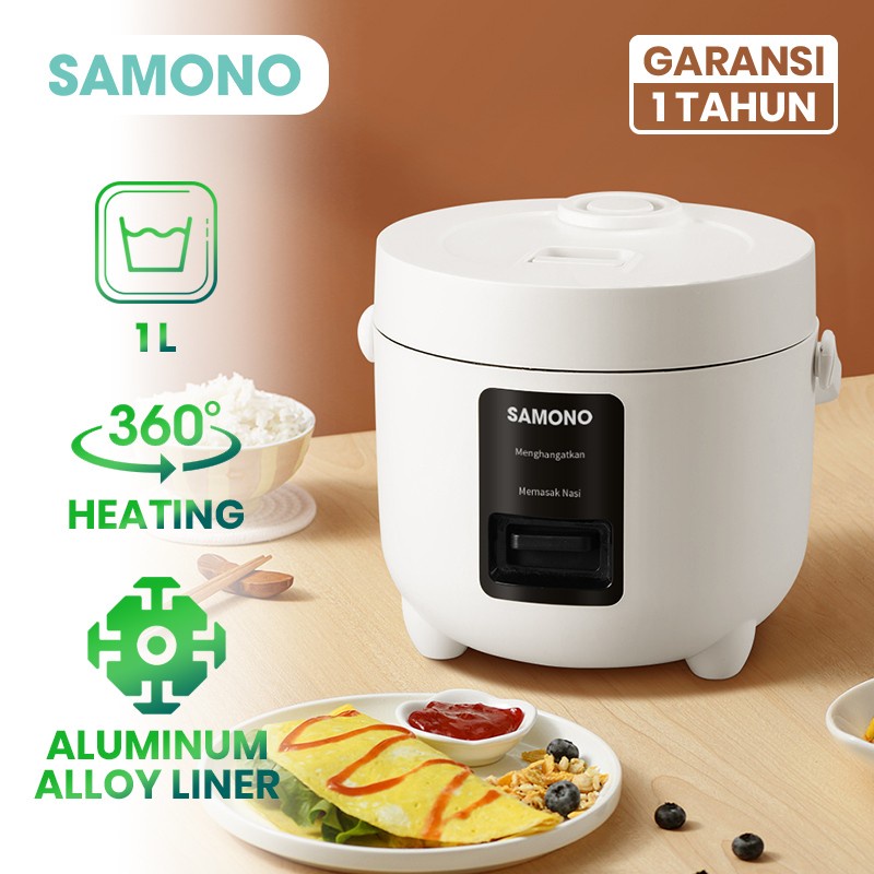 Samono Smart Rice Cooker SW DF01 Magic Com SW-DF01 1 Liter | Shopee ...