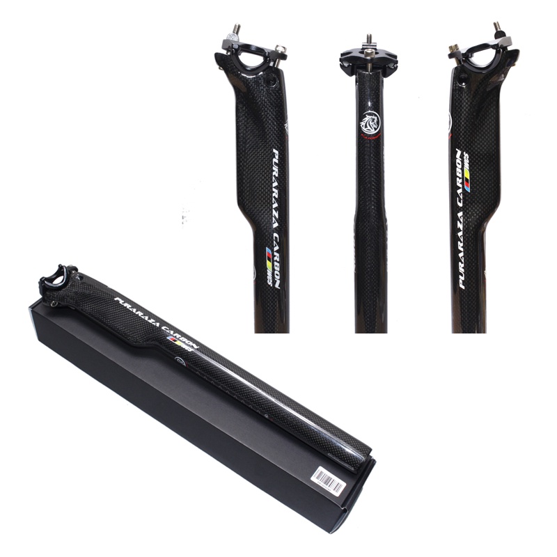 PURA RAZA Bike Seatpost Full Carbon Mountain Bike Road Bike Seatpost