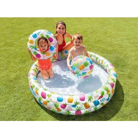 Intex Swimming Pool Fishbowl Pool Set Package (ball + float INTEX 59469 ...