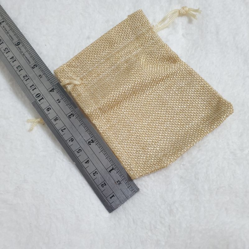 Small Burlap Native Pouch (please see photo for measurement) | Shopee ...