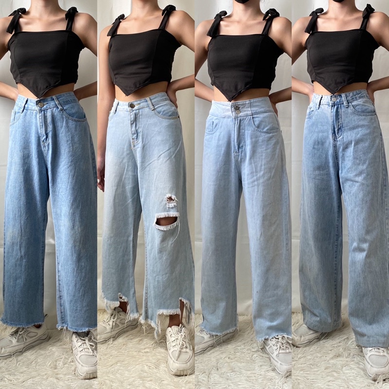 baggy jeans shopee