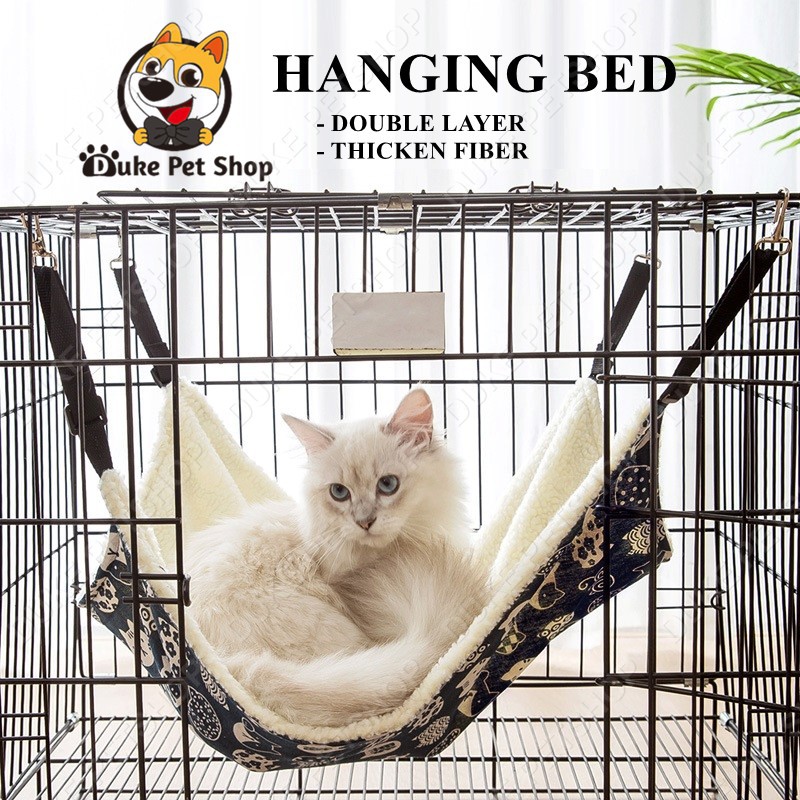 Cat hammock for cage best sale