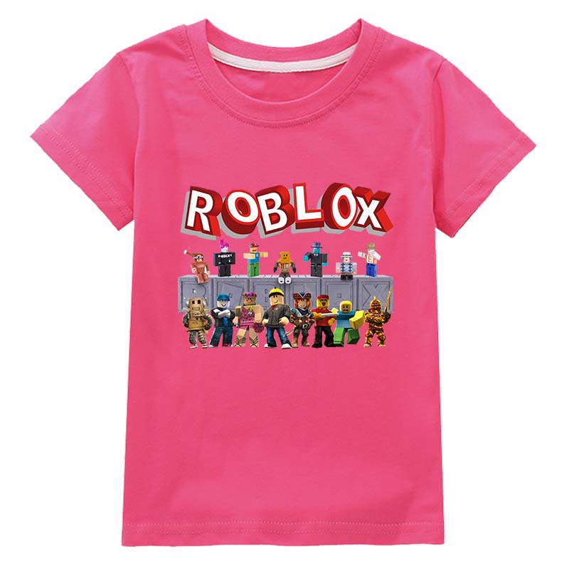 3-14 Years Old kids Roblox T-Shirt Pattern Printed Roblox Boys T-shirt ...