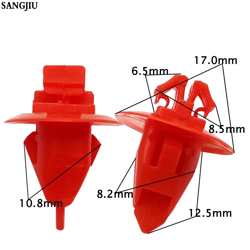 50PS TOYOTA Auto Leaves Liner Clip Car Wing Lining Buckle Car Fender Nylon Fasteners Shopee