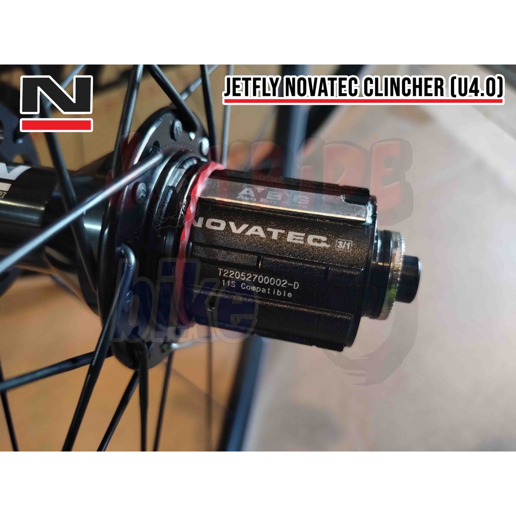 NOVATEC JETFLY ノバテック ジェットフライ シマノ11速 NOVATEC ( ノバテック ) ロードバイク用リムホイール JETFLY CLINCHER
