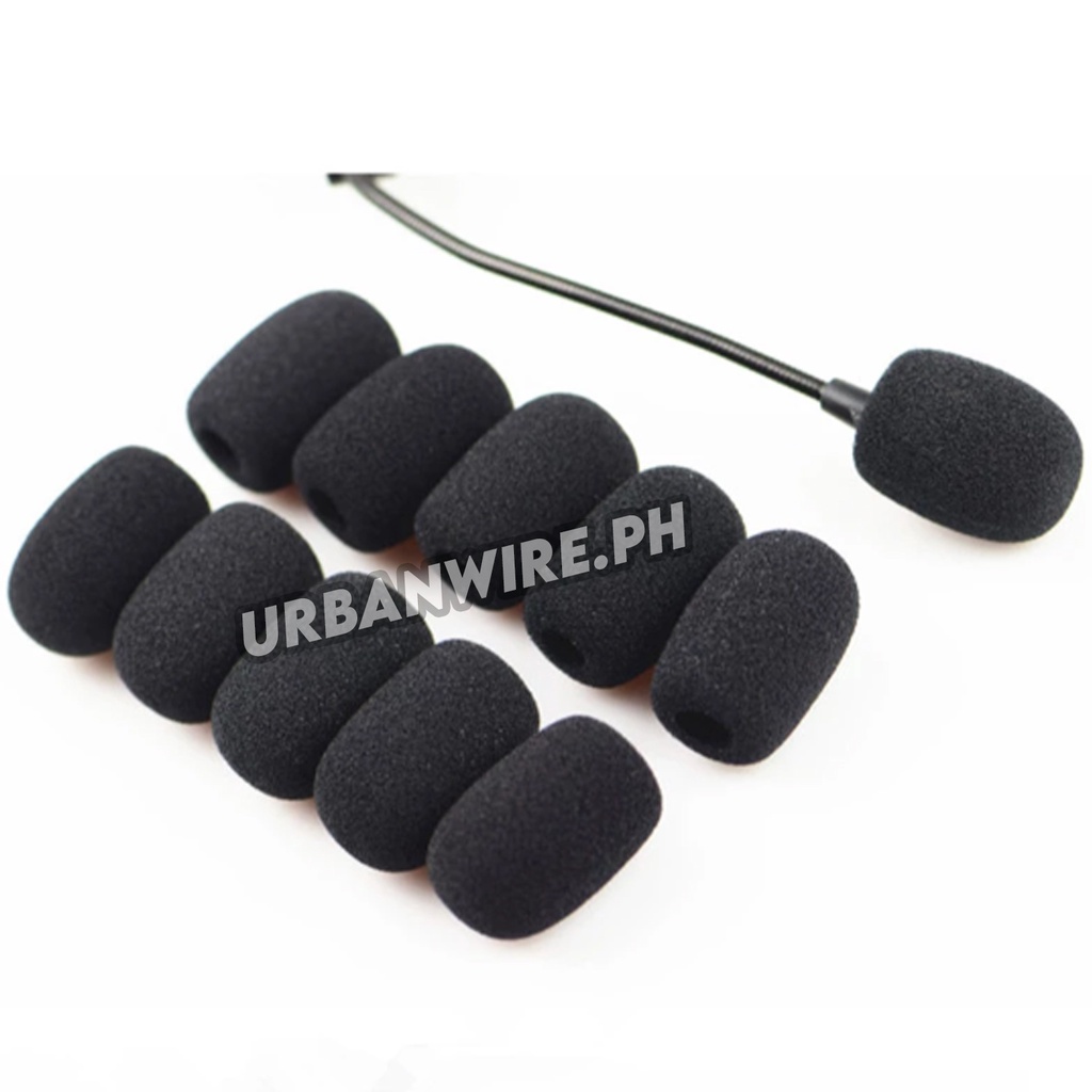 Lapel Mic Foam Microphone Foam Windscreen Muff for Lapel Lavalier Mic Shopee Philippines
