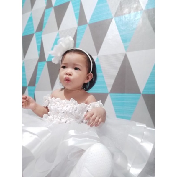 Tutu Dress for Christening Binyag baptism Shopee Philippines