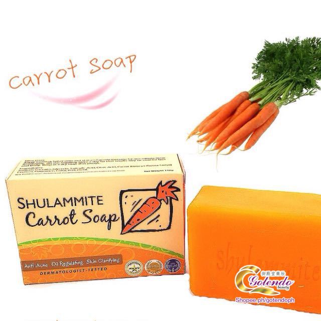 Shulammite Carrot Soap 150g Shopee Philippines