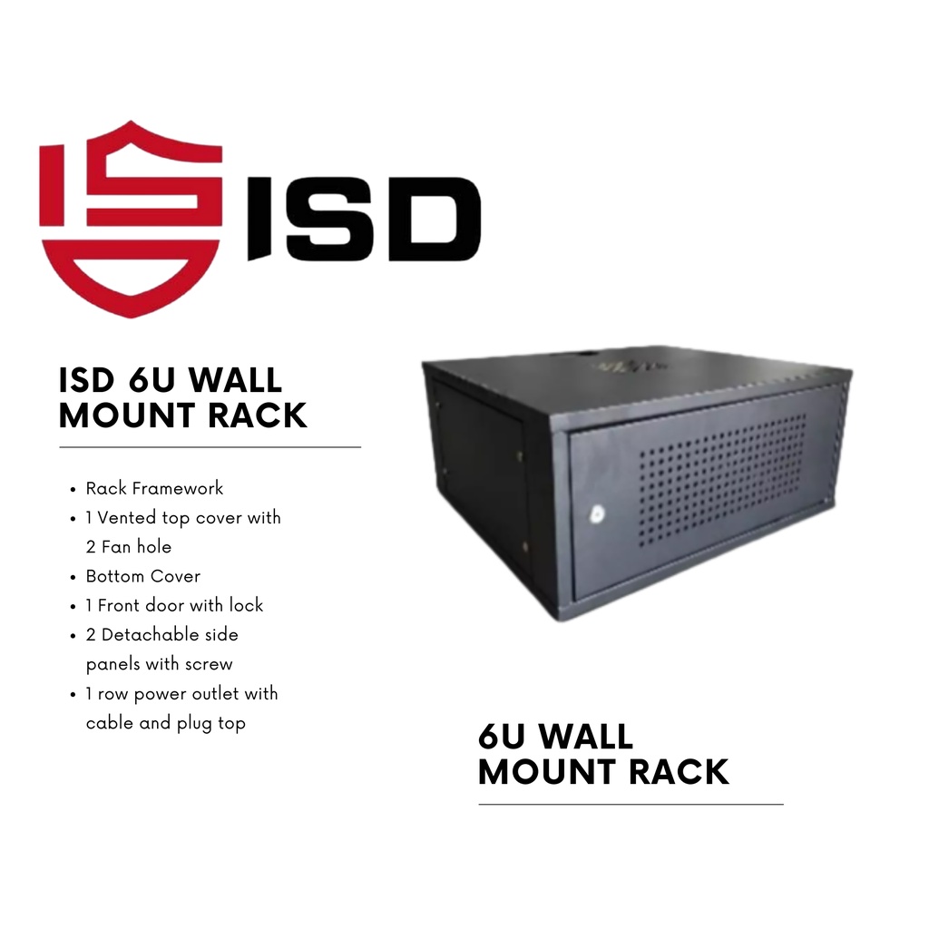 Server Rack 6U Wall Mount | Shopee Philippines