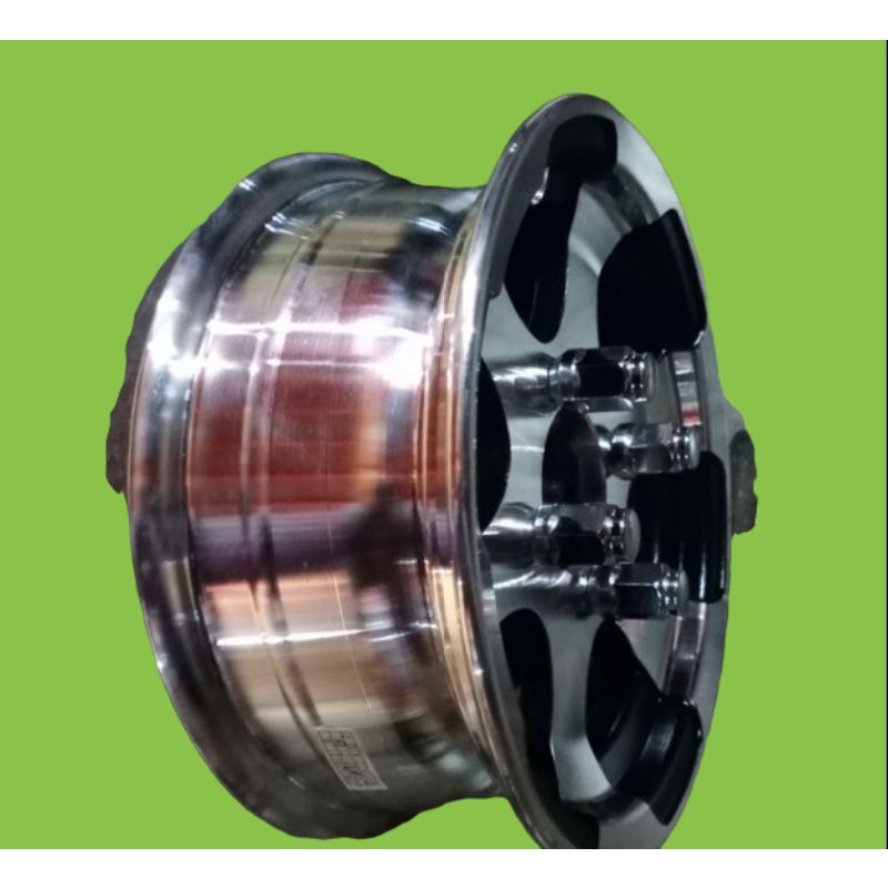 BAJAJ RE/TVS KING ALLOY MAGS WHEELS W/ bolts and nuts | Shopee Philippines