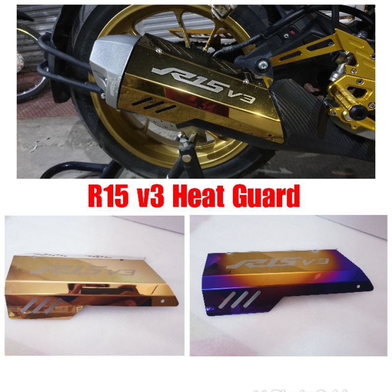 R15 v3 best sale exhaust cover