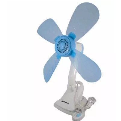 Clip on electric clearance fan