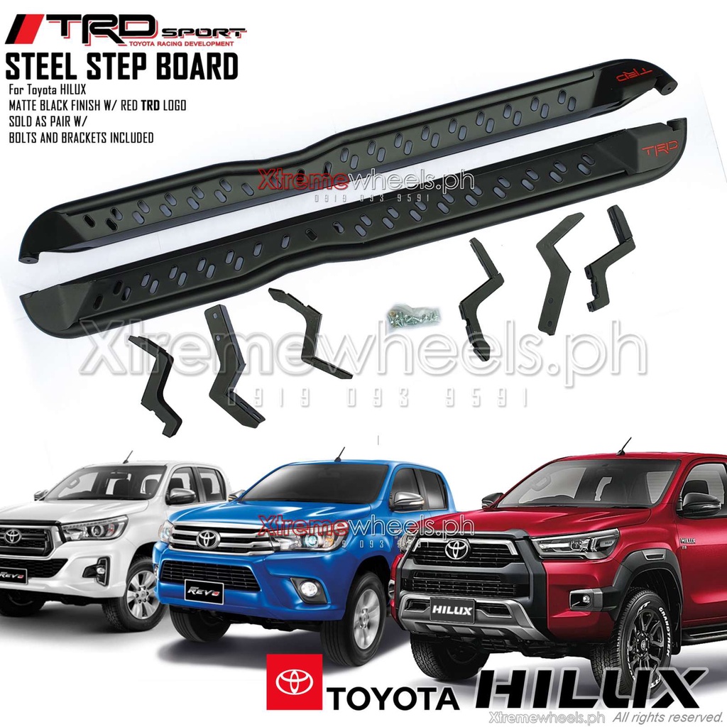 Toyota hilux 2024 step board