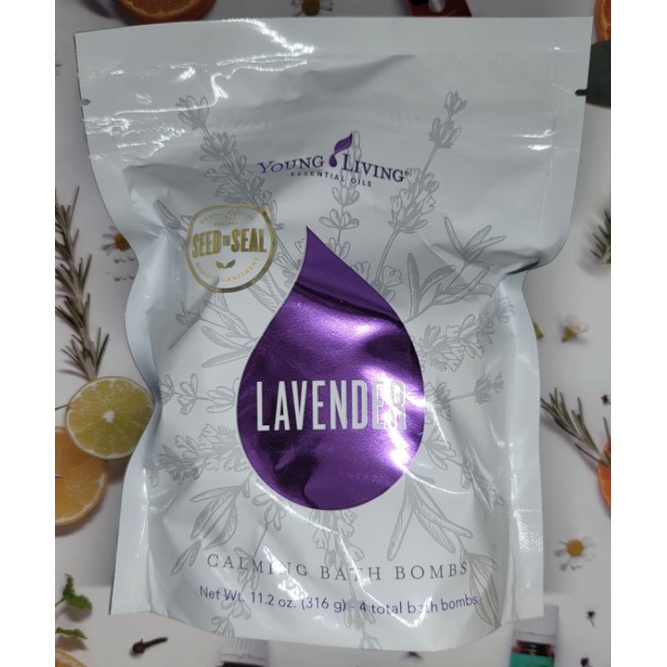 YOUNG LIVING LAVENDER CALMING BATH BOMBS | Shopee Philippines
