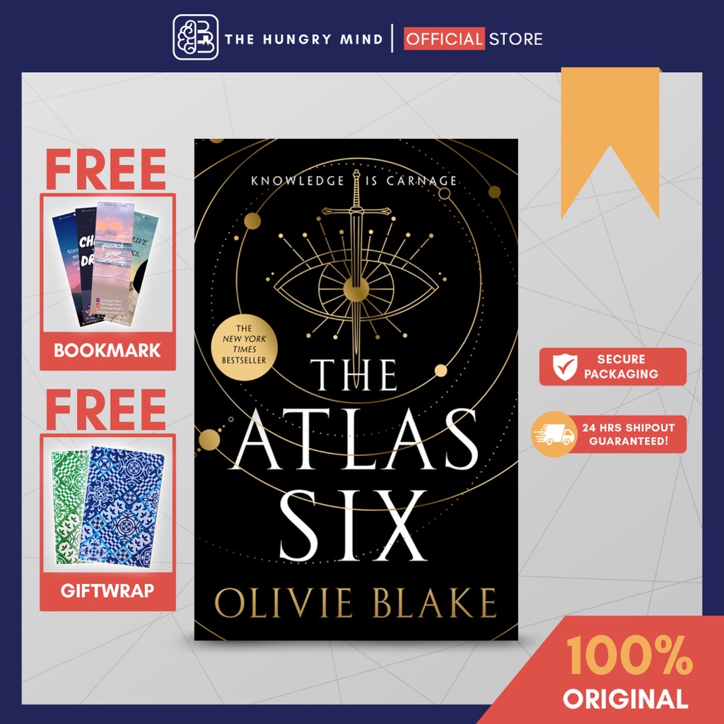 The Atlas Six (ORIGINAL) by Olivie Blake (PB & HC) Fiction Book ...