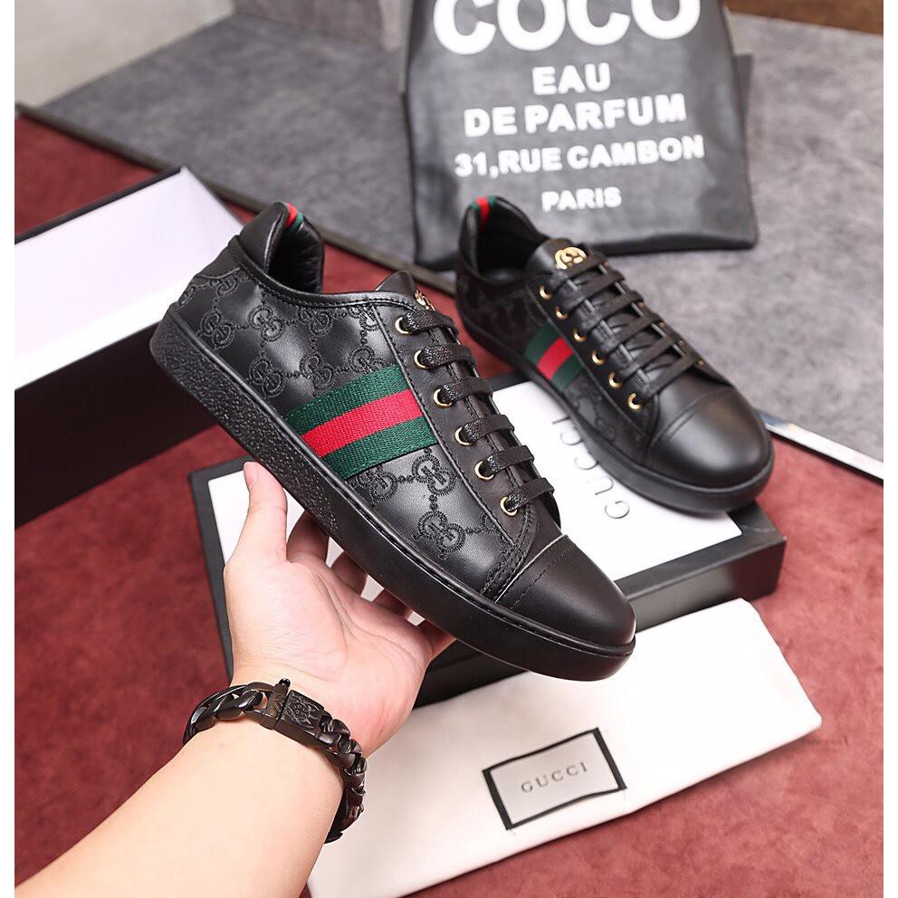 Gucci best sale flat sneakers