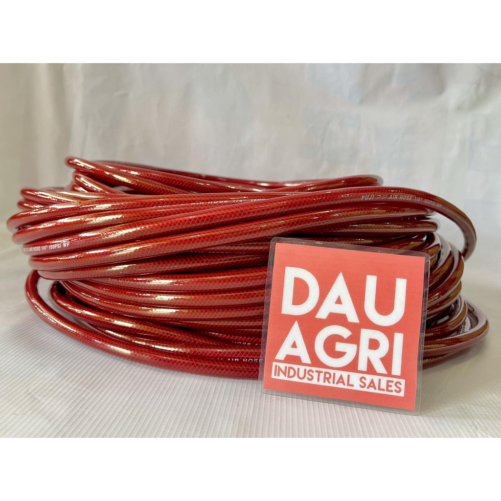 Fuji Air Hose 1/4 150PSI FOR AIR COMPRESSOR, 10FT * 30FT * 50FT, DAISXSHOPEE