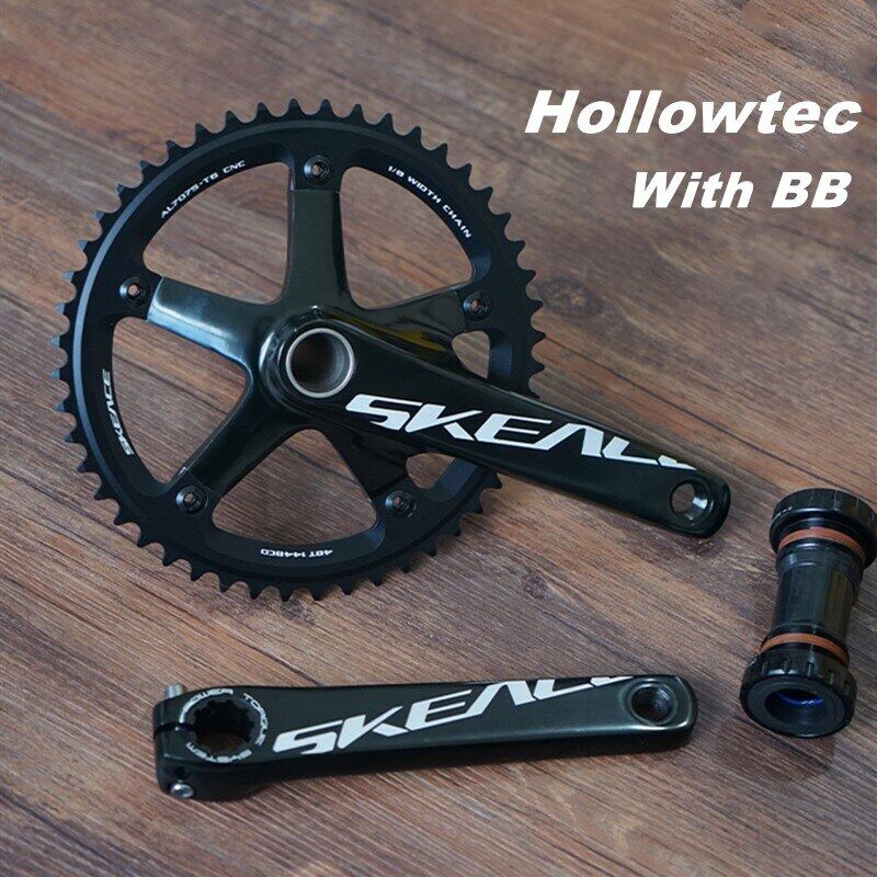 Track Crankset Fixie Gear Bike Parts Single Speed Crankset Fixed Gear Crank 48t 165mm Bcd144 2756