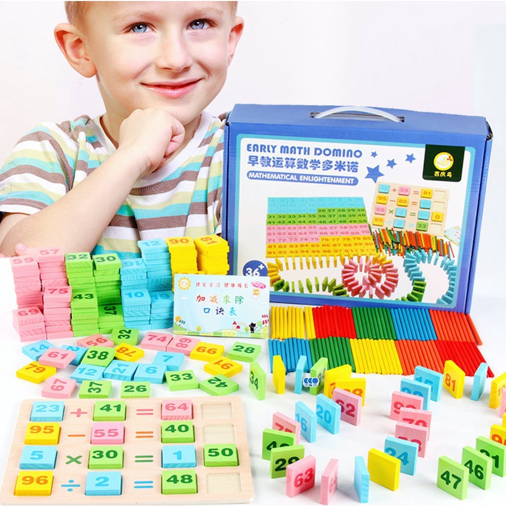 Early Math Domino Wooden | Shopee Philippines