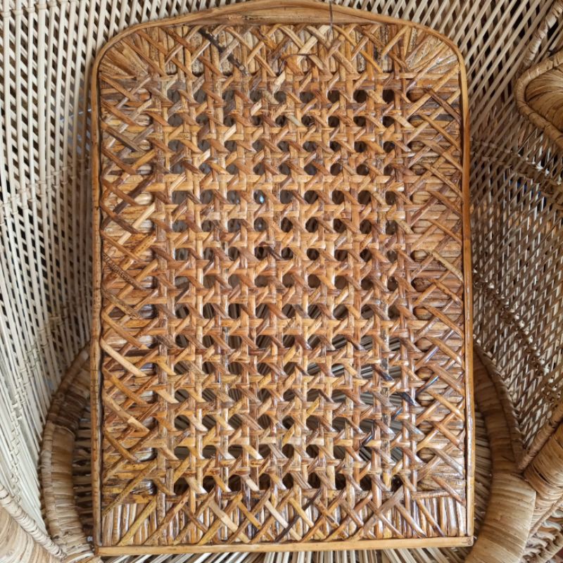 lumbar rattan back rest straight flat back | Shopee Philippines