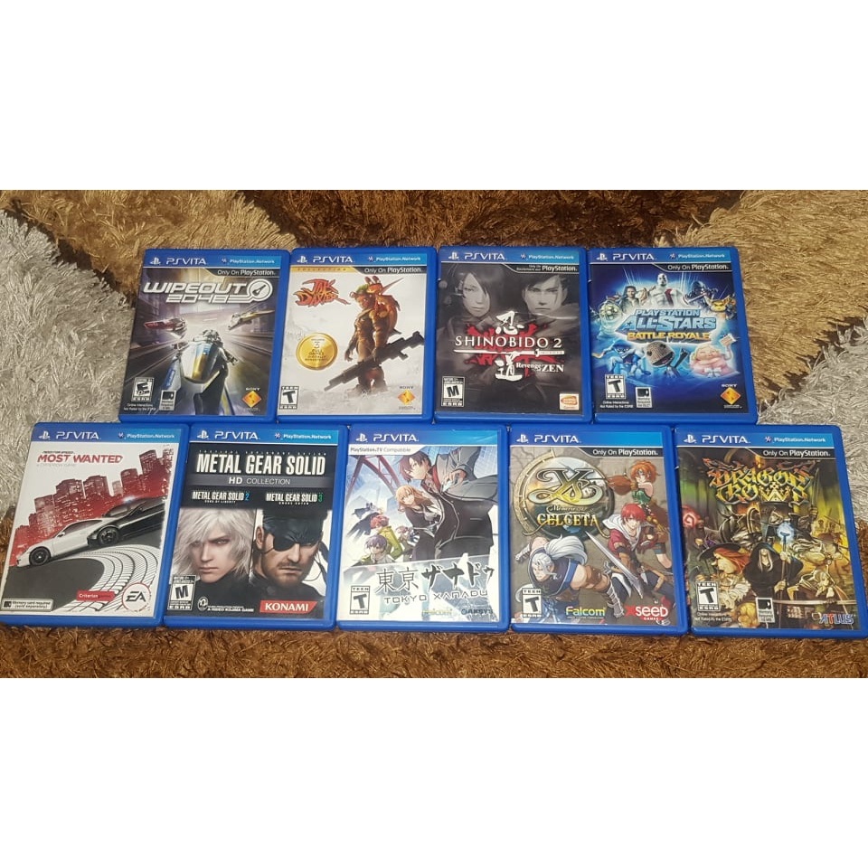 PS Vita Games Batch 4 | Shopee Philippines